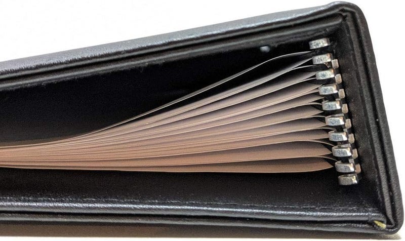 MSP Portfolio حامل ورق الموسيقى المرن MSP | 9.5" × 12" - كُور، مجلد موسيقي مع حزام يد لأداء البيانو والمسرح - MSP-200 (9 حبال مرنة) - Image 3
