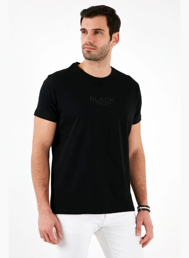 Buratti Cotton Slim Fit Crew Neck T Shirt Men's T SHIRT 541FOLLOW