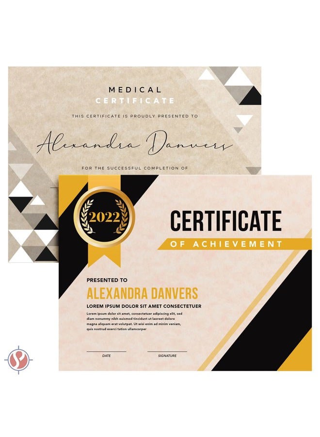 S Superfine Printing Aged Parchment Cardstock – Great for Certificates, Menus and Wedding Invitations | Medium Weight 65lb Cover (176gsm) | 8.5 x 11” | 50 Sheets per Pack - Image 2