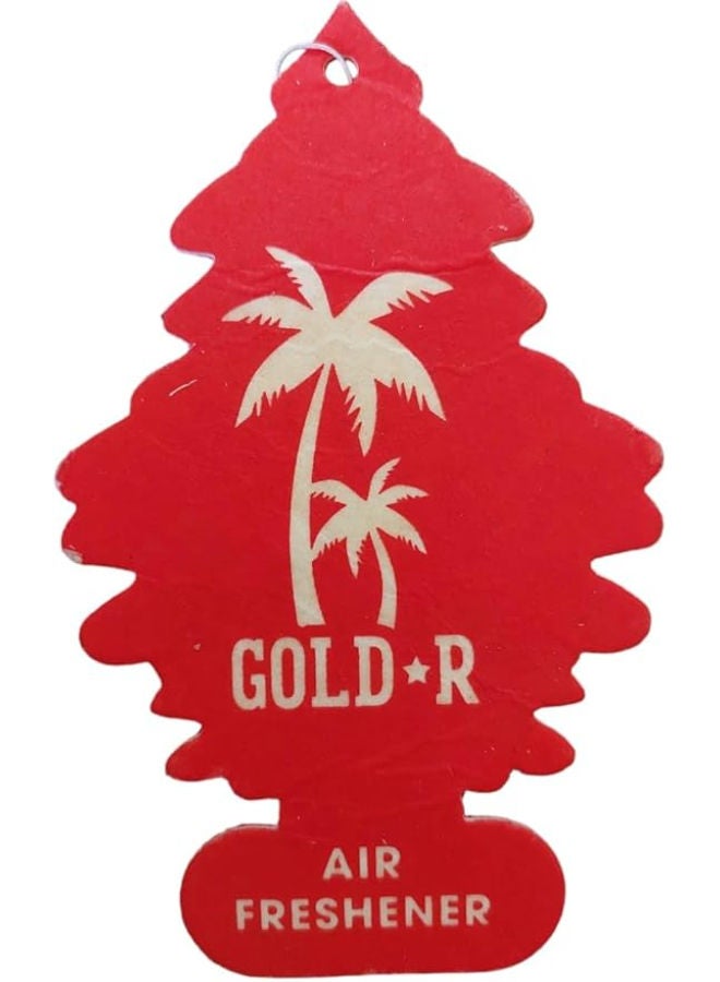 Gold Airfreshener for car - Strawberry - Image 3