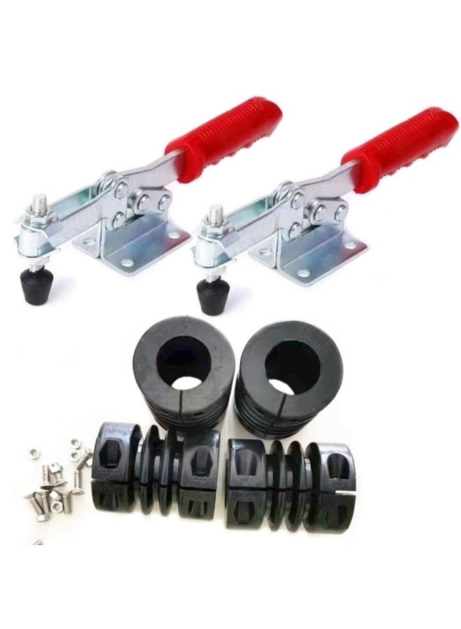 China Trade T6 Dajiang Fuselage Transportation Plant Protection UAV T1 Cushion Fixing Clip Clip Agriculture 70 Accessories T500-Color:2 T70/t70p Fixing Clips + 4 Buffer Pads - Image 1