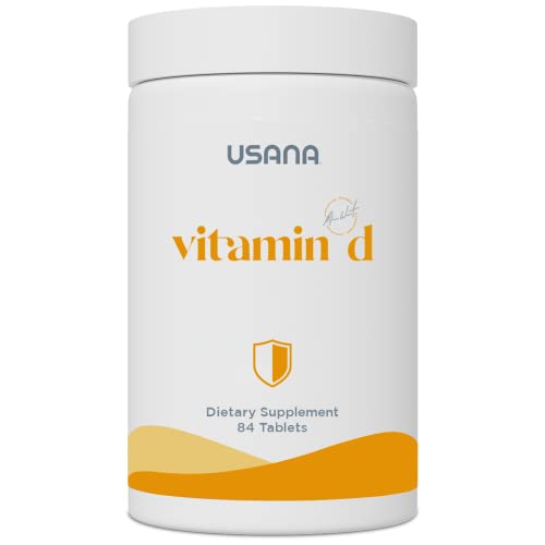 USANA Vitamin D MaximumStrength 2000 IU Vitamin D Supplement to Support an Already Healthy Immune System 84 Tablets - Image 1