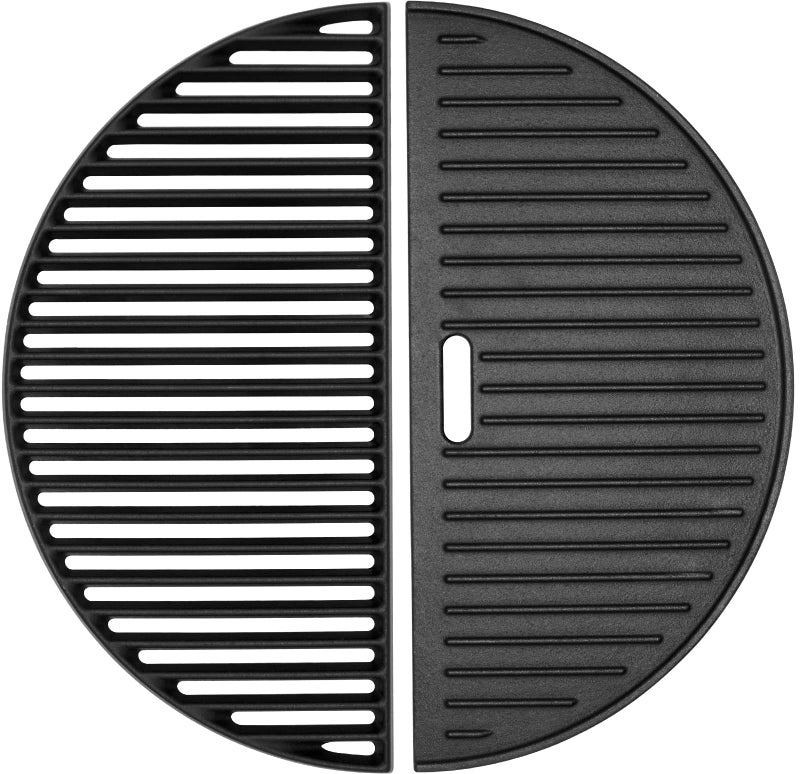 18 Grill Grate  Griddle Replacement for Kamado Joe Grill Accessories Classic III II I StandAlone Solo Stove for Large Big Green Egg Cast Iron Grate Vision Parts VGKSSCC2 B11N1A1Y2A