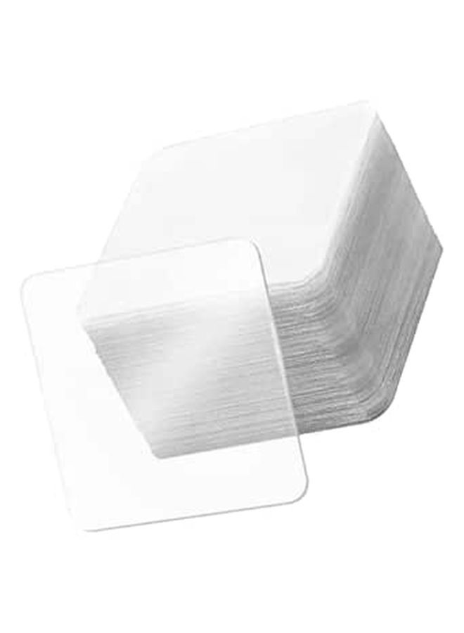 60 Pcs Double Sided Tape Adhesive Pads Traceless Mounting Tape Transparent Multifunctional Wall Stickers For Home Office Crafts - Image 1