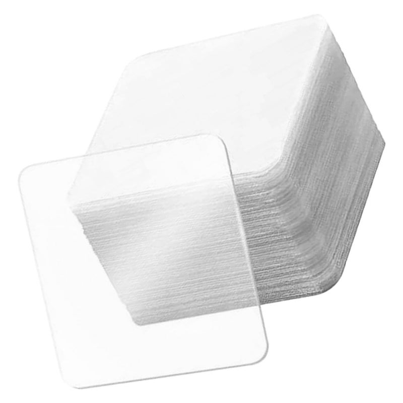 60 Pcs Double Sided Tape Adhesive Pads Traceless Mounting Tape Transparent Multifunctional Wall Stickers For Home Office Crafts - Image 2