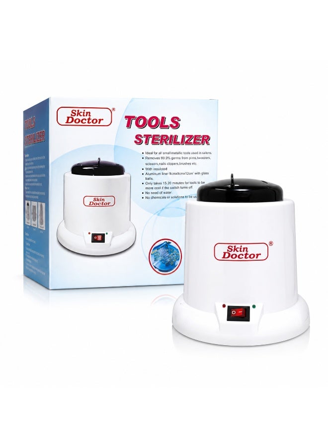 Skin Doctor Professional Tools Sterilizer with Glass Beads for Manicure, Pedicure & Beauty Tools - Image 1
