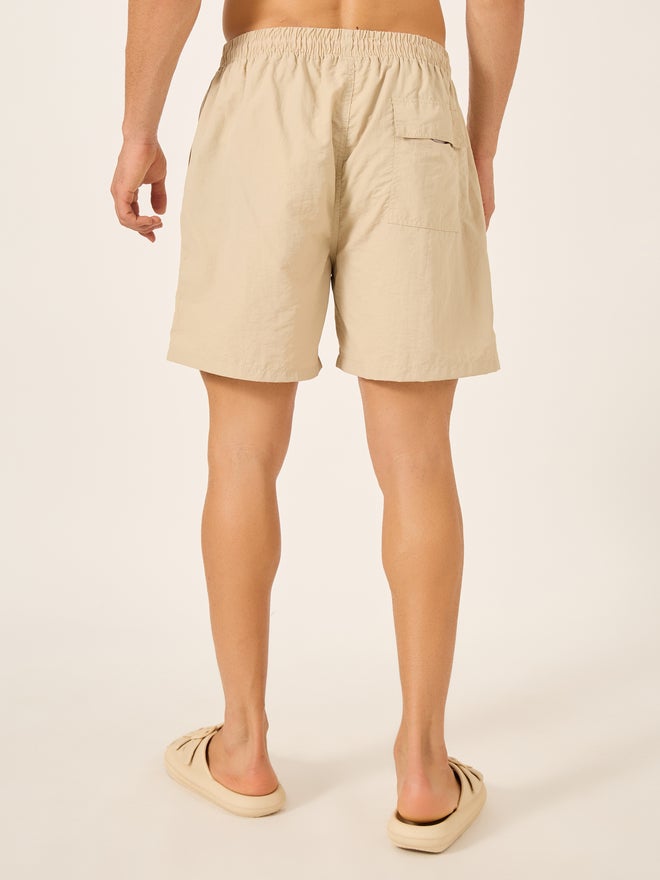 Styli Styli Solid Contrast Drawstring Swim Shorts  - Image 4