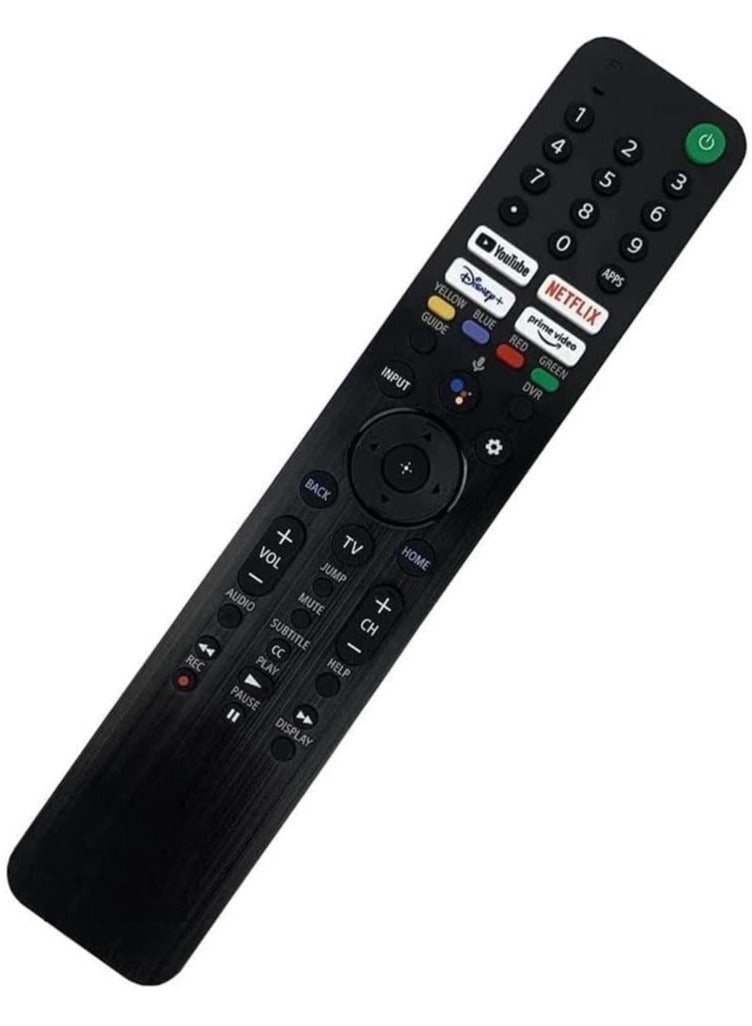 PopZa Replacement for Sony RMF-TX520U Smart Voice Control Compatible with Bravia TV Models 1-009-952-11 KD-43X80J KD-43X85J KD-50X80J XR-50X90J XR-50X94J XR-5A80J XR-55A84J XR-7A80CJ with battery - Image 3