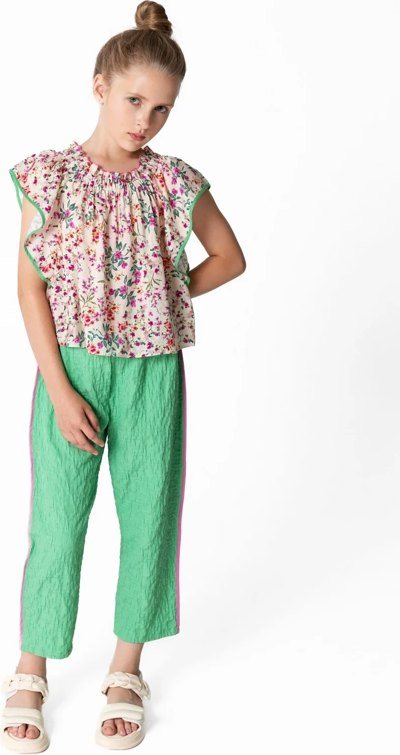 ليا لي Bg Store Girl Beige Blouse