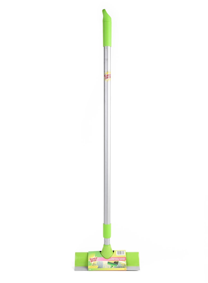 Scotch Brite Window Cleaner With Telescopic Stick (Extendable Handle) AS425, 1 set/pack | Easy to clean | Easy to use | Squeegee Window Cleaner | Glass Scraper | Wiper | Window Cleaning | Leaning Mop - Image 1