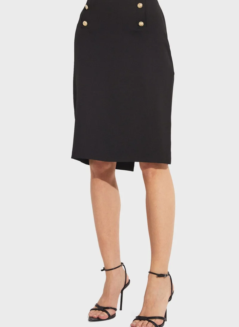 جون High Waist Skirt