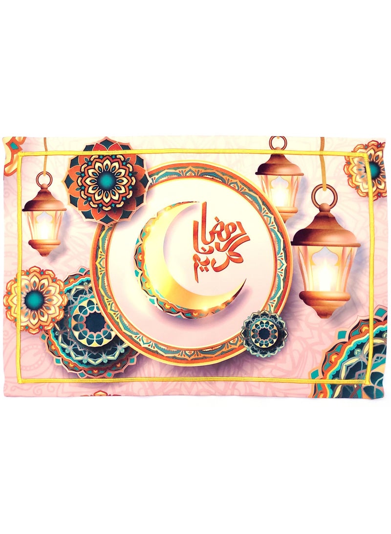 Alwan Ramadan Set of 6 Place Mats and 6 Cutlery Holders - Image 3