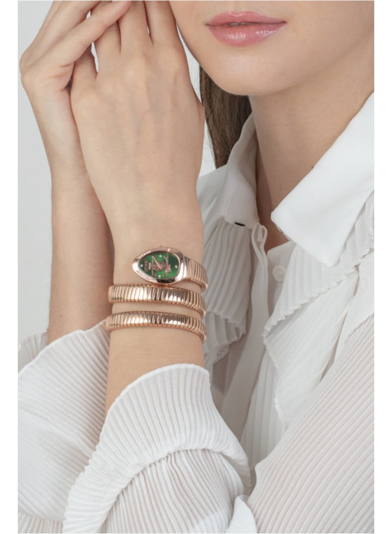 Just Cavalli ساعة جست كافالي النسائية غلام إيفو 5 JC1L228M0055 - Image 4