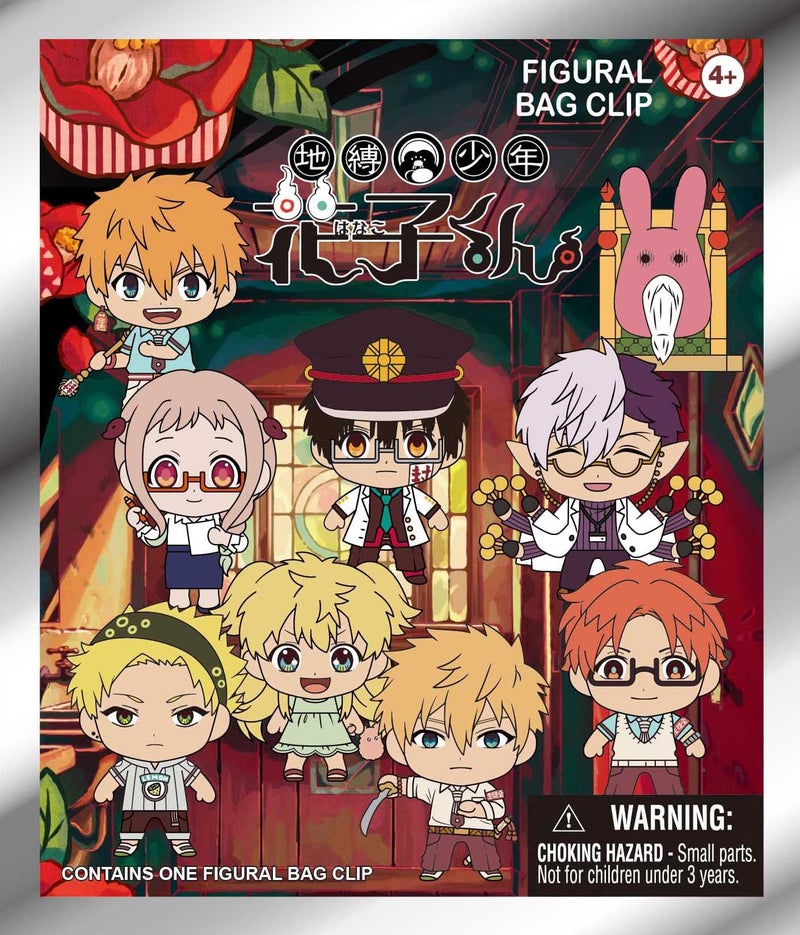 Toilet-Bound Hanako-kun Series 3 â€“ 5" Collectible Bag Clip â€“ Blind Bag (ONE Random Figure) â€“ Anime Character Keychain/Backpack Accessory | Official Licensed Merchandise