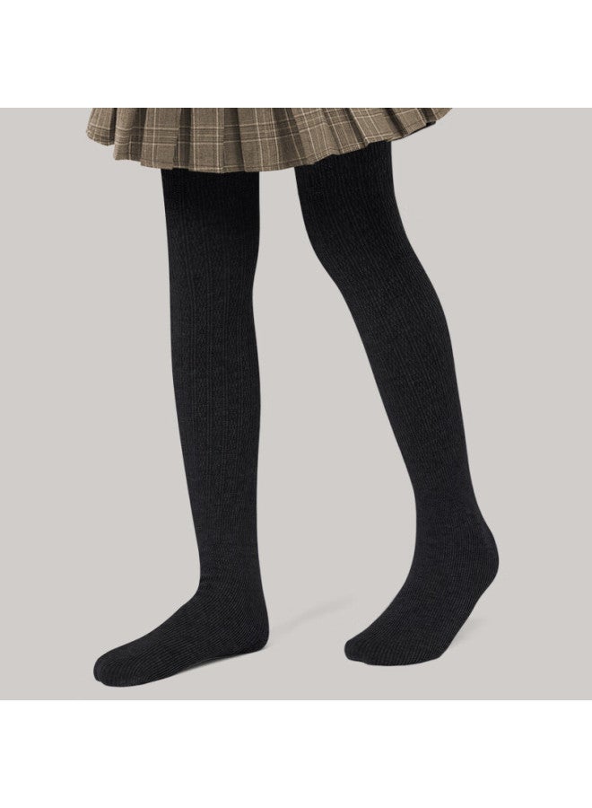Barbie Girls' White Tights Children's Leggings Girls' Black All-match Student Leggings Spring And Autumn Thin Section - Image 2