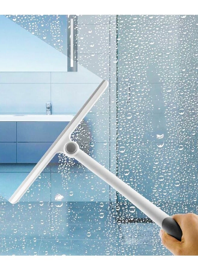 ممسحات نوافذ عالية الجودة، ممسحات زجاج متعددة الأغراض بتصميم يدور 360 درجة، مناسبة لنوافذ المنزل والمكتب  - Image 1
