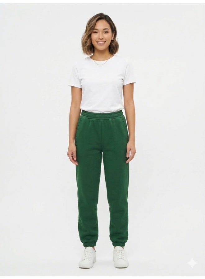 Mosca Women's Wear Plain Cotton Sweatpants - Image 2