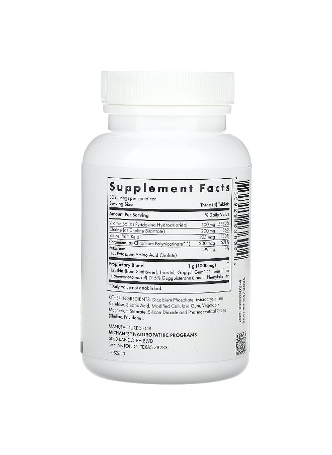 Michael's Naturopathic - Michael's Naturopathic, Fat Metabolism Factors, 90 Vegetarian Tablets - Image 1