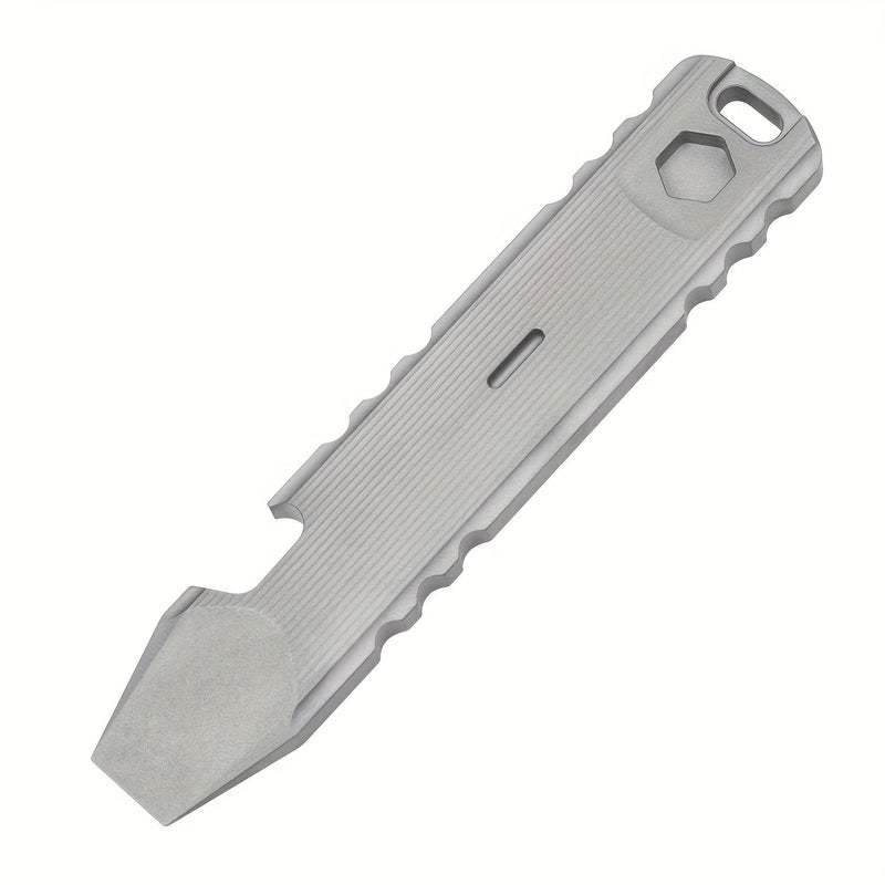 مفتاح التيتانيوم - فتاحة زجاجات - مفتاح سداسي - فتاحة برطمانات - أداة EDC محمولة - Image 1