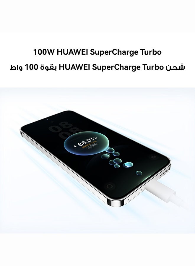 هواوي نوفا 14 ثنائي الشريحة 4G كريستال أزرق 12 جيجابايت رام 256 جيجابايت مع شحن فائق 100 واط من هواوي - النسخة الشرق أوسطية - Image 3
