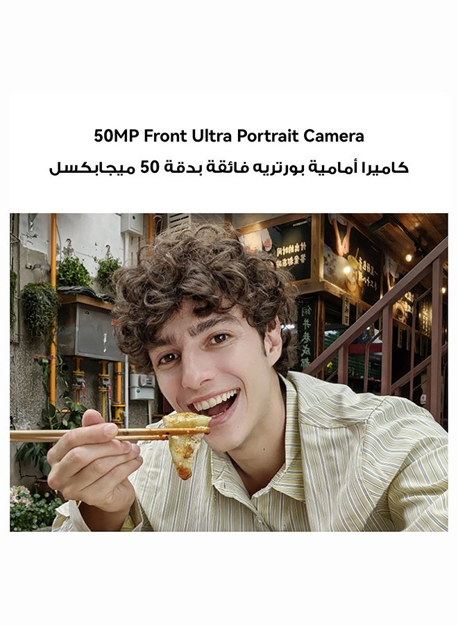 هواوي نوفا 14 ثنائي الشريحة 4G كريستال أزرق 12 جيجابايت رام 256 جيجابايت مع شحن فائق 100 واط من هواوي - النسخة الشرق أوسطية - Image 4