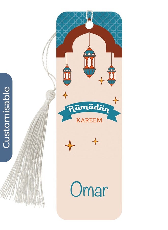 Share the Love Personalised Ramdan Kareem Keepsake Bookmark – Mark Your Pages with Blessings