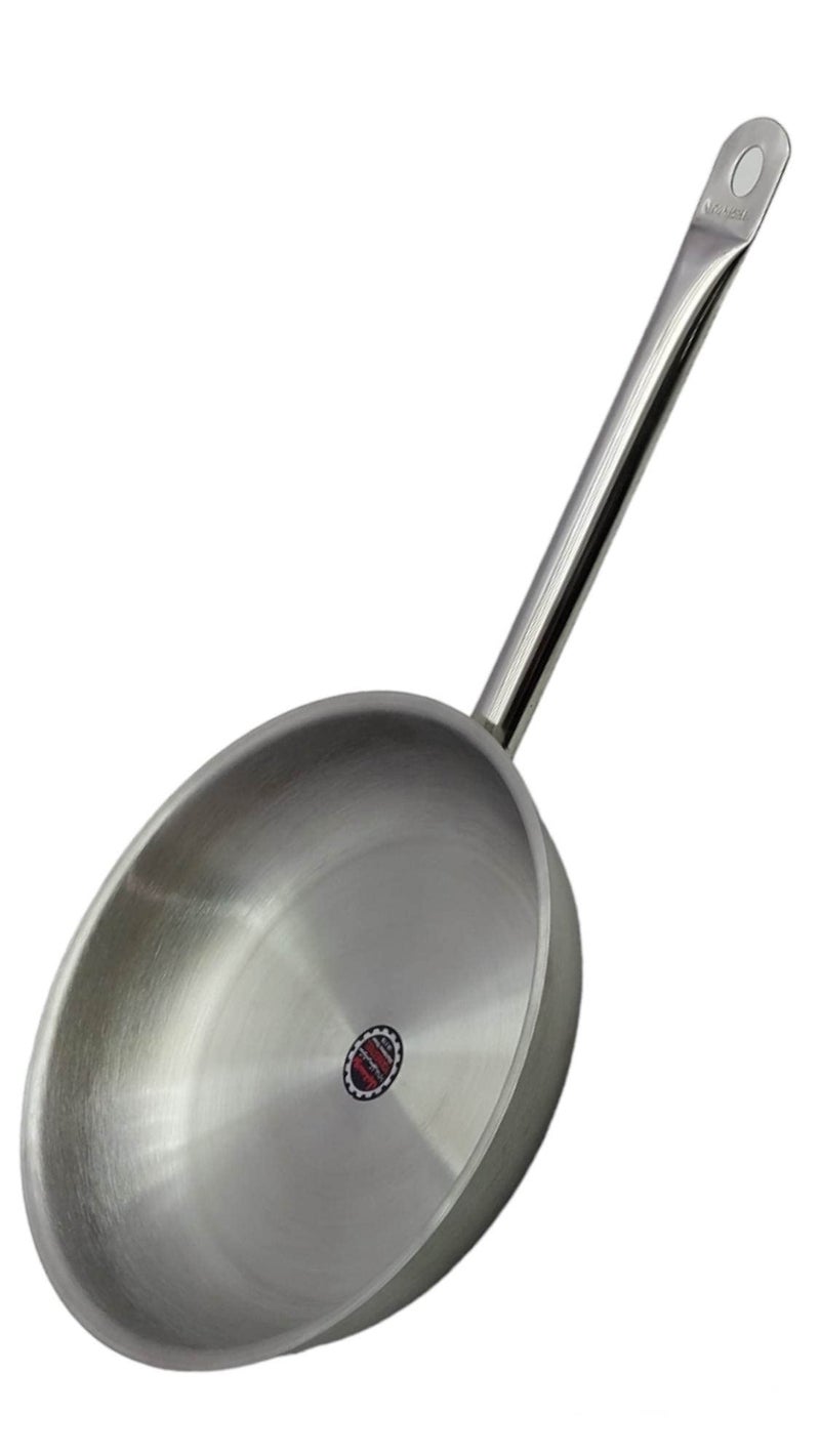 Younesteel Stainless Steel Frying Pan (28 cm) - Image 2