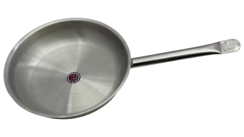 Younesteel Stainless Steel Frying Pan (28 cm) - Image 1