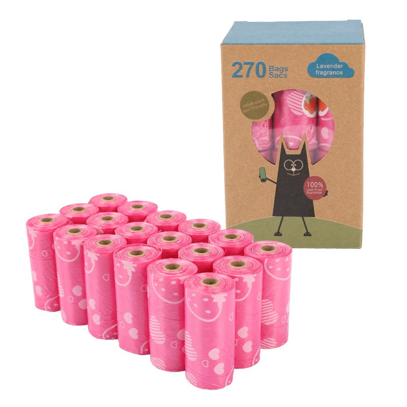 HJ Biodegradable Pet Waste Bags for Outdoor Dog Walking - Image 1