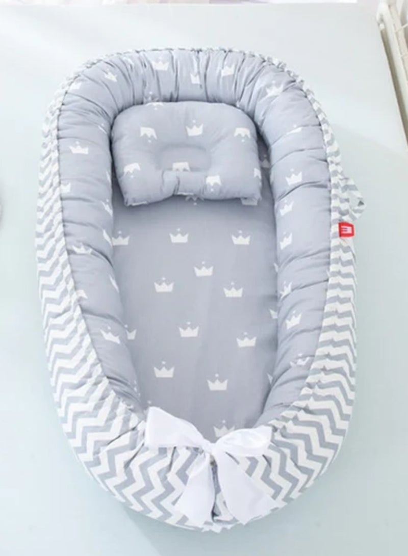 Cool Baby Soft, Lightweight Portable Design Printed Bassinet For Baby Up To 3 Months - Image 5