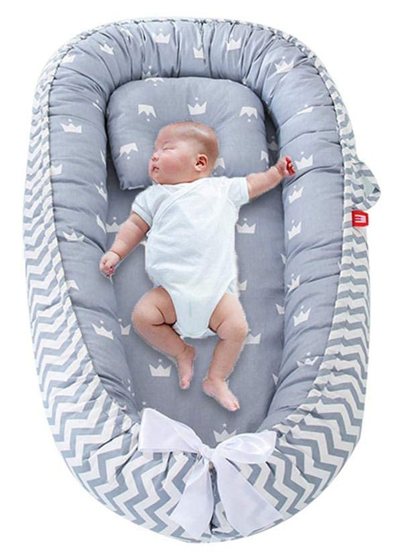 Cool Baby Soft, Lightweight Portable Design Printed Bassinet For Baby Up To 3 Months - Image 2