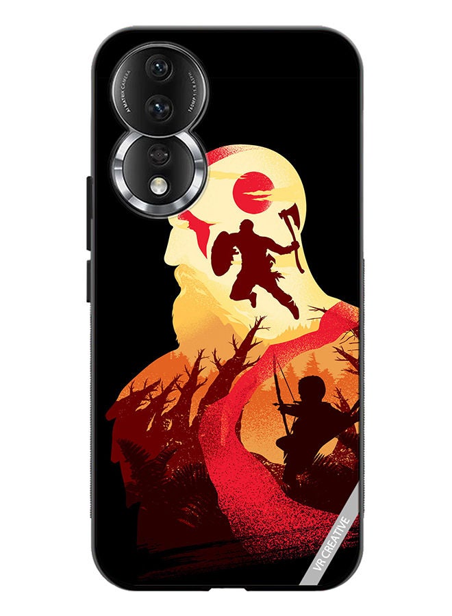 VR CREATIVE Protective Case Cover For Honor 80 God Of War Design Multicolour - Image 1