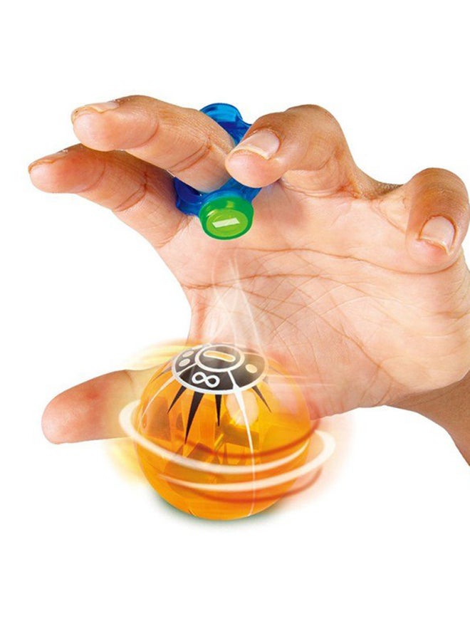 Fingertips Decompression Magic Magnetic Ball Controlled Induction Gyro Ball Finger Ball Dazzling Flash Ball Toy 4 Color 30.0X25.0X5.0centimeter - Image 1