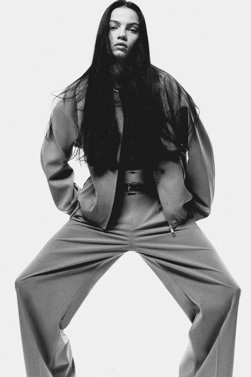 H&M Collared bomber jacket