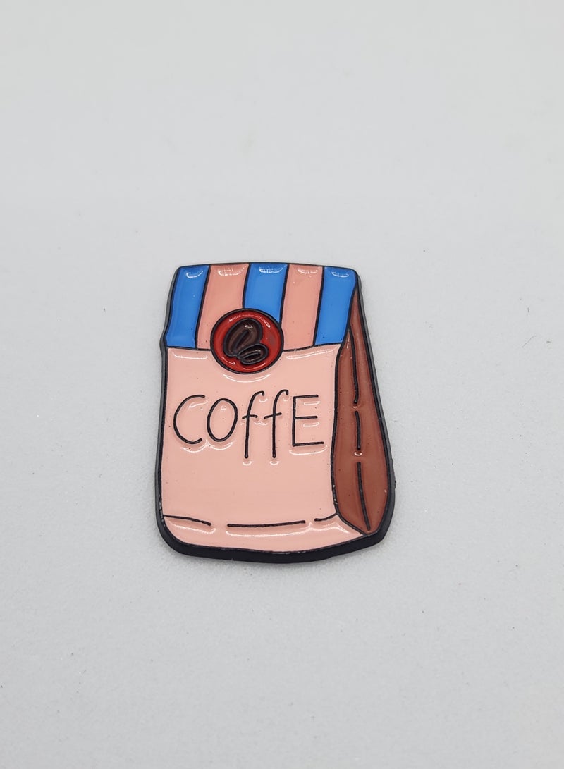 Acnor Coffee Packet Sticker | Cute Coffee Design with 3M Adhesive | Laptop, Notebook, Mobile & Gift Decoration - Image 1