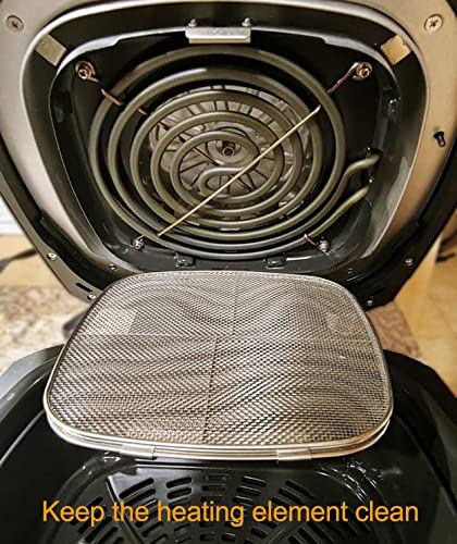 Croask Replacement Splatter Shield for Ninja Foodi AG301,Accessories for Foodi 5-in-1 Indoor Grill,Stainless Steel Fine Mesh Splatter Screen for Ninja AG300, AG300C,AG301C, AG302, AG400 - Image 3