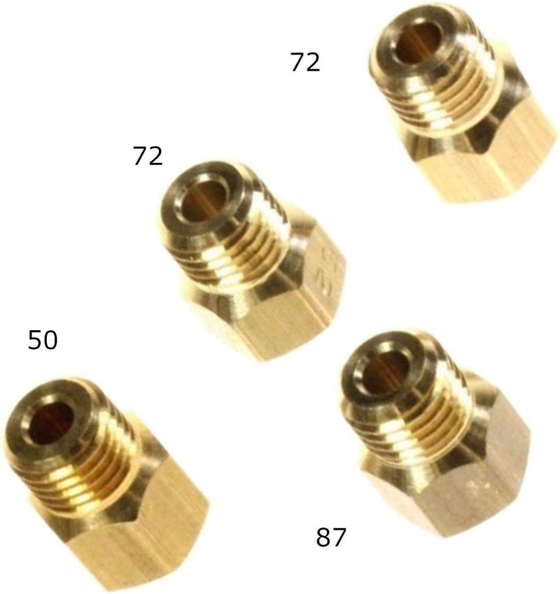 Tezla LPG Gas Jet Set 4 Burner Hob Calor Propane Nozzle Injectors Conversion Kit NEW - Image 2