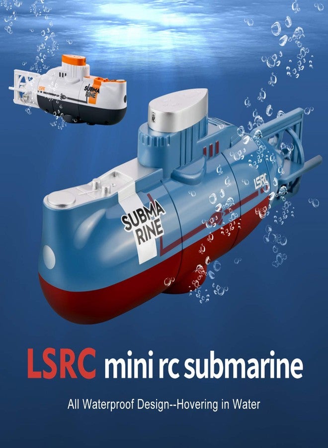 GoolRC Mini RC Submarine for Kids, LSRC-SMI Remote Control Boat Waterproof Diving Toy for Boys and Girls (White) - Image 2