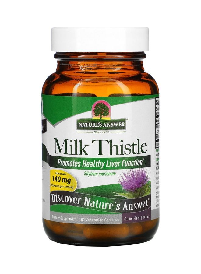 نايتشرز أنسر كبسولات ميلك سيسل - 60 كبسولة نباتية - Image 2