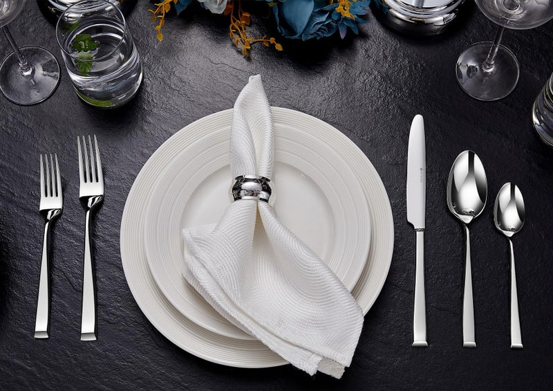 Royal Rose Royalrose Alexander Fine Forks, Set of 4, 18/10 Stainless Steel, Well Made, Dishwasher Safe, Heavy Duty Fork (7.3" Salad Fork) - Image 5