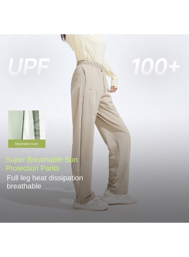 Two In-one Pants】super Breathable Loose Sun Protection Pants For Women, New Spring/summer Outdoor Commuter Style, Machine Washable And Wrinkle-resistant - Image 2