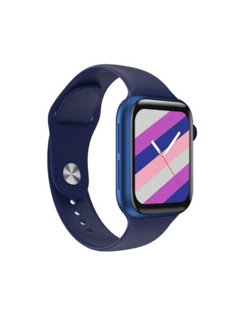 AROAQ Blue Smart Watch i8 Pro Max Sport Fitness Waterproof with Health & Activity Tracking - Image 4