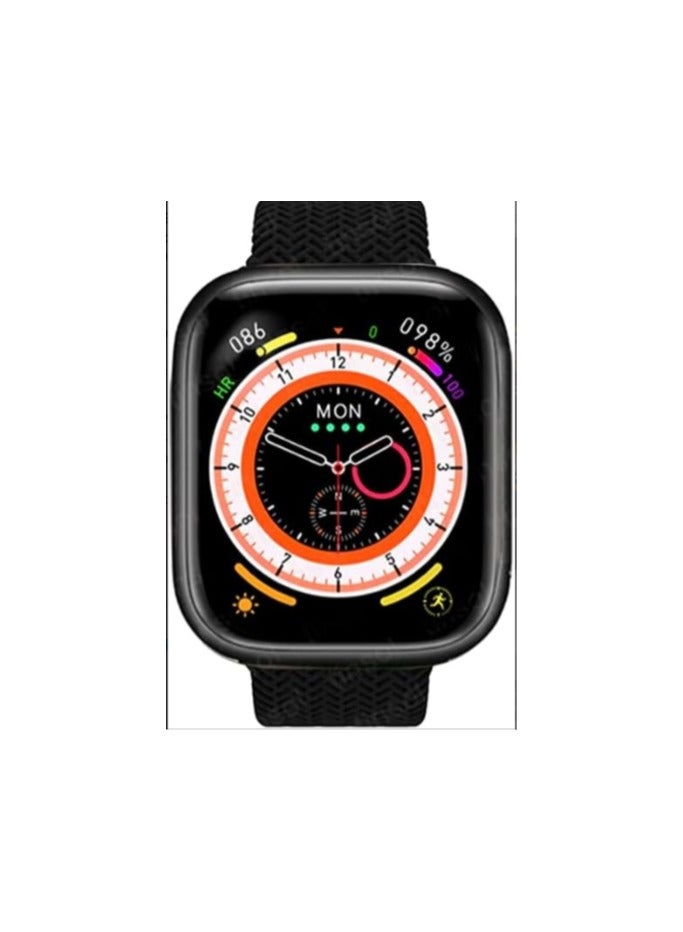 Smart Watch Original H. Keller hK9 PR0+, Silver or Black, Chat GPT, Bluetooth, Call TWS Local Music Sport, 49mm Wireless Charging Multifunctional 49mm Design Free & Quick Shipping (Black)(Color: Black) - Image 1