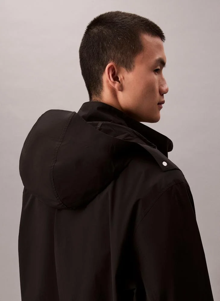 Calvin Klein Jeans  Long Sleeve Lightweight Relaxed Short Parka for Men | Best Price UAE