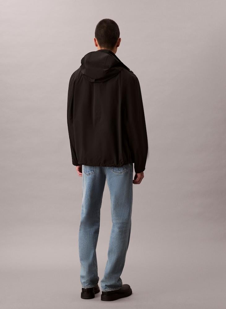 Calvin Klein Jeans Long Sleeve Lightweight Relaxed Short Parka - Image 2