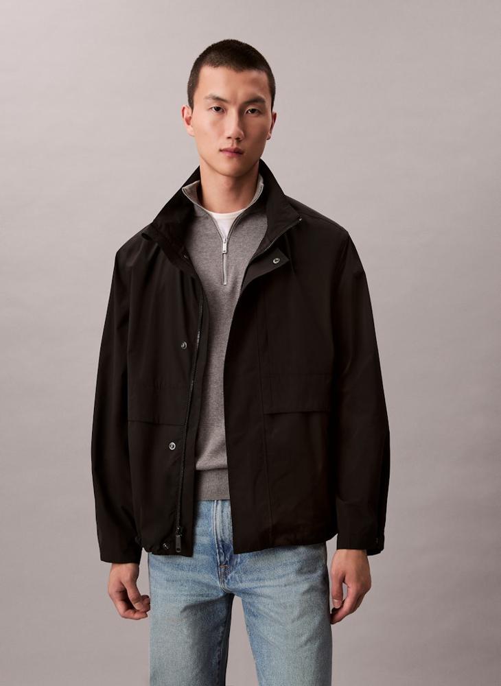 Calvin Klein Jeans Long Sleeve Lightweight Relaxed Short Parka - Image 1