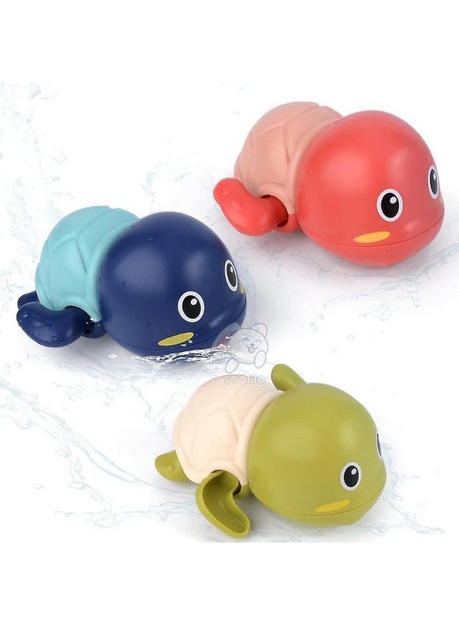 ستوريو ألعاب حمام ستوريو للأطفال الصغار من سن 1 إلى 3 سنوات، ألعاب سباحة عائمة تعمل باللف للأطفال من سن 1 إلى 5 سنوات | ألعاب مائية لحوض استحمام الأطفال حديثي الولادة | ألعاب حمام سباحة للأطفال الصغار في مرحلة ما قبل المدرسة | قطعة واحدة - Image 2