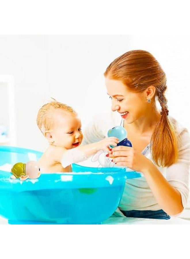 ستوريو ألعاب حمام ستوريو للأطفال الصغار من سن 1 إلى 3 سنوات، ألعاب سباحة عائمة تعمل باللف للأطفال من سن 1 إلى 5 سنوات | ألعاب مائية لحوض استحمام الأطفال حديثي الولادة | ألعاب حمام سباحة للأطفال الصغار في مرحلة ما قبل المدرسة | قطعة واحدة - Image 3