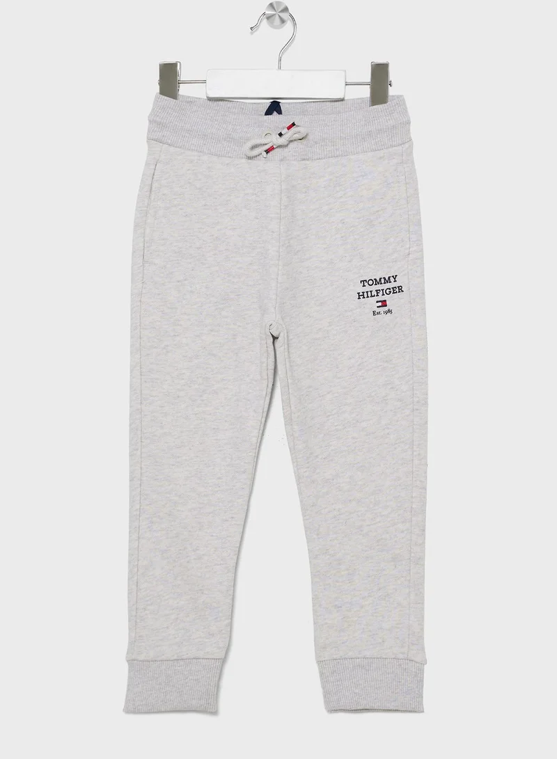 TOMMY HILFIGER Kids Logo Hoodie & Sweatpants Set
