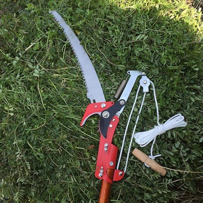 Veltrix Pruning Gardening Saw | Sharp Blade Hand Saw for Tree, Branch & Wood Cutting | Lightweight, Durable Tool for Camping & Outdoor Use (2in1 Saw with Shear) - Image 2
